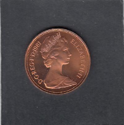 Beschrijving: 2 Pence ELIZABETH II  